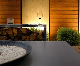 Дровница бетонная Concretika 90 см