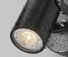 Настенный светильник (бра) Scope Maytoni O025WL-01B цвет Черный