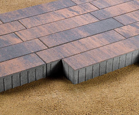 Тротуарная плитка 342 Механический завод Ригель трио 80 мм Гавана