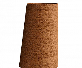 Кашпо Concretika Duet D41 H82 Ochre