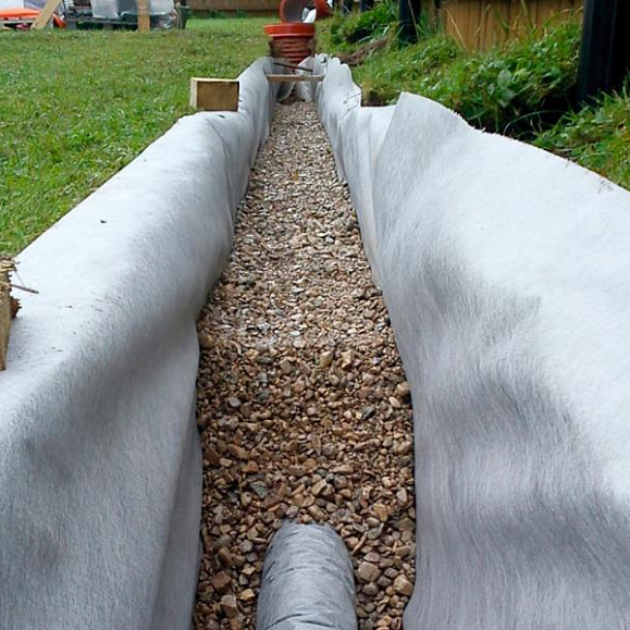 Геотекстиль иглопробивной Дорнит Гео 100 1 рулон (2м x 25м, 50м2) фото 4