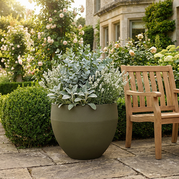 Кашпо Concretika Гира D50H43 Хакс 170 4010 фото 1