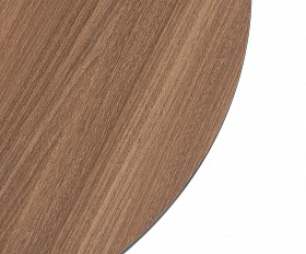 Тюльпан стол из HPL круглый Ø70см, цвет дуб