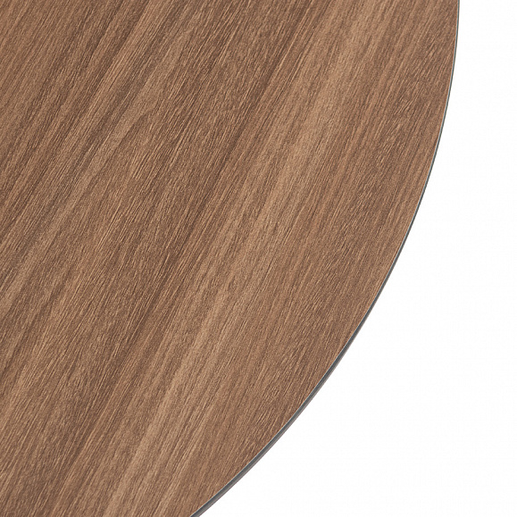 Тюльпан стол из HPL круглый Ø70см, цвет дуб фото 3