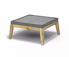 Кофейный столик Барселона 4SIS из роупа (веревки), деревянный каркас