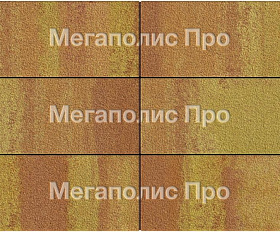Тротуарная плитка Выбор Прямоугольник Б.5.П.8 600х300х80 мм Листопад Гранит Каир