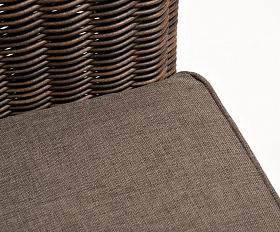 Кресло Боно 4SIS из искусственного ротанга, цвет коричневый