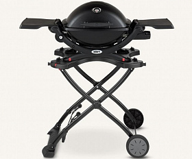 Газовый гриль Weber Q 1200, Черный с тележкой