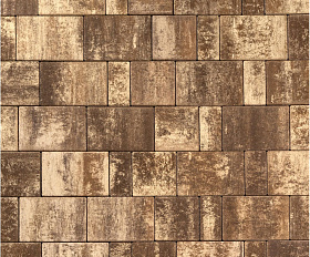 Тротуарная плитка 342 Механический завод Новый Город ColorMix 40мм Невада