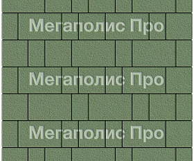 Тротуарная плитка Выбор Старый город А.1.Фсм.4 40 мм. Зеленый Гранит