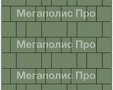 Тротуарная плитка Выбор Старый город А.1.Фсм.4 40 мм. Зеленый Гранит