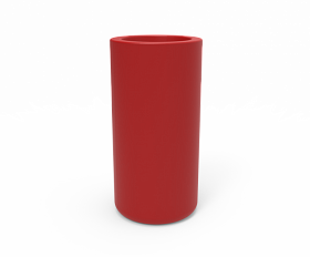 Кашпо Berkano Smoov Planter Cylinder DB Chili Red