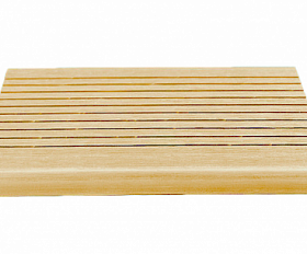 Ступень Экодэк Брайт 3D 4000 или 3000x320x23 мм, цвет Пшеничный