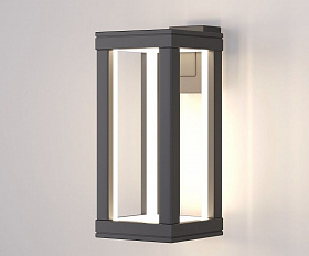 Уличный светильник Elektrostandard Frame LED IP54 1527 TECHNO LED серый