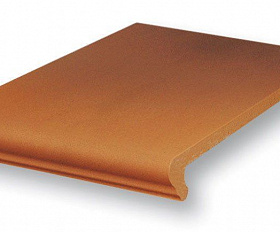 Клинкерная ступень флорентинер Stroeher Keraplatte Terra 313 herbstfarben, 345x240x12 мм