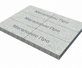 Тротуарная плита Фабрика Готика 600x300x80 мм Покостовский FERRO