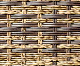 Обеденное кресло Fiona Royal Family из искусственного ротанга, цвет коричневый