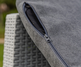 Обеденный комплект Lana L Royal Family из пластика, цвет светло-серый