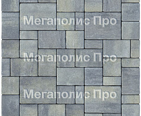 Тротуарная плитка Выбор Мюнхен Б.2. Фсм.6 60 мм Искусственный камень Габбро