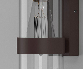 Уличный светильник Elektrostandard Falcon 35167/D темно-коричневый
