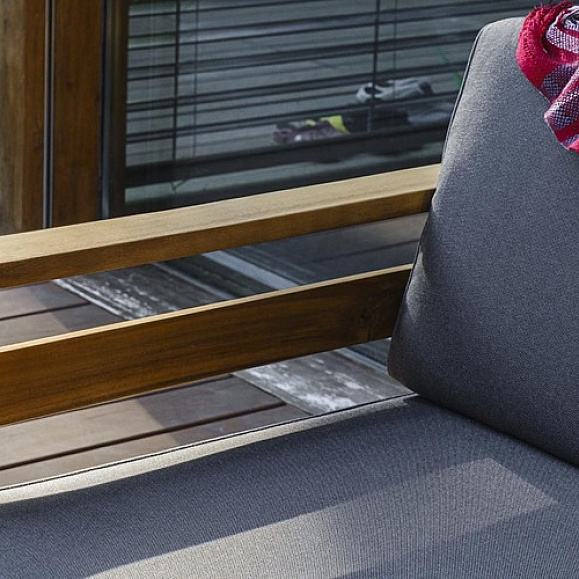 Софа BOOKA 2-х местная с левым подлокотником из акации Joygarden фото 4