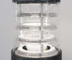 Ландшафтный светильник Bronx Maytoni O576FL-01B1 цвет Черный