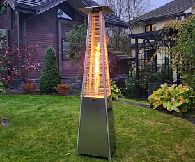 Уличный газовый обогреватель EVA Royal Family из нержавеющей стали