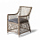 Плетеное кресло Латте 4SIS из искусственного ротанга, цвет соломенный