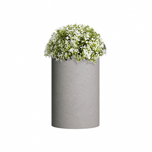 Кашпо TERRAFAKTURA Тюб M D40H80 Cool grey фото 1