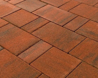 Тротуарная плитка Braer Старый Город Ландхаус 60 мм Colormix Закат