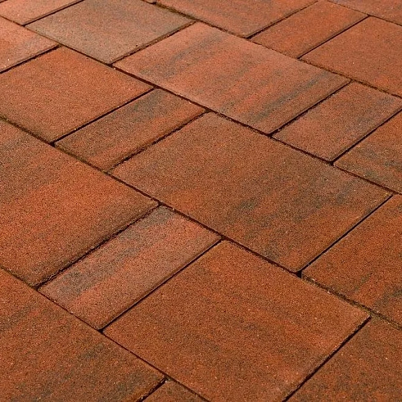 Тротуарная плитка Braer Старый Город Ландхаус 60 мм Colormix Закат фото 3