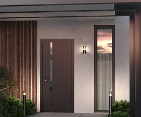 Настенный светильник (бра) Amas Maytoni O432WL-02GF цвет Графит