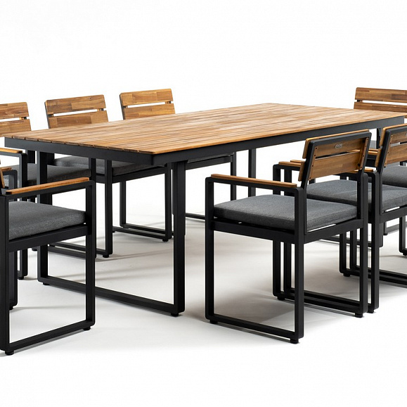 Обеденная группа из алюминия TOPA XL Joygarden фото 1