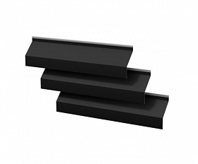 Ламель жалюзи Металлопрофиль Blackout Pe Standart 0,45 RAL9005