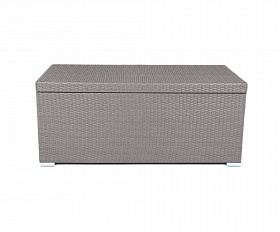 Порту сундук водонепроницаемый из искусственного ротанга, цвет графит