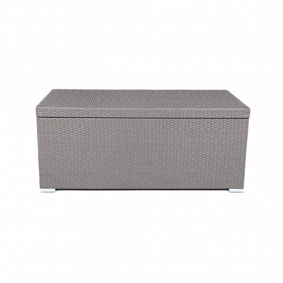 Порту сундук водонепроницаемый из искусственного ротанга, цвет графит фото 5