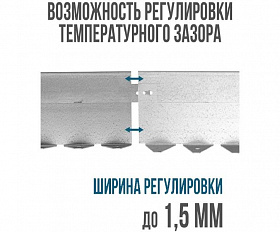 Металлический бордюр (толщина стали 1,5 мм) h60, L1200, b45