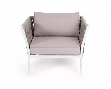 Кресло Касабланка 4SIS из роупа (веревки), цвет бежевый