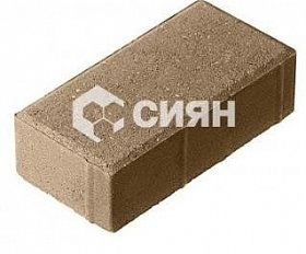 Брусчатка Сиян 200x100x60 мм Горчица