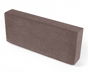 Бортовой камень тротуарный Нобетек БР 50.20.8 коричневый