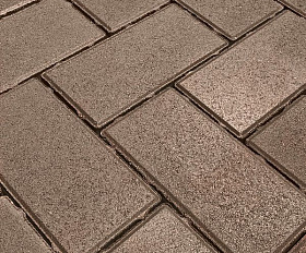 Тротуарная плитка Koldiz 70 мм Моно Коричневый