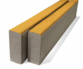 Бордюр садовый Braer 1000х200х80 Желтый