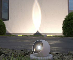 Уличный светильник Elektrostandard Ball 35143/F белый