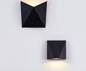 Архитектурная подсветка Beekman 3000К 9Вт IP 54 Maytoni O802WL-L7B цвет Черный