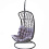 Подвесное кресло Виши 4SIS из искусственного ротанга, цвет коричневый