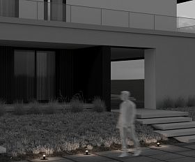 Ландшафтный светильник Brill Maytoni O474FL-L2GF3K цвет Графит