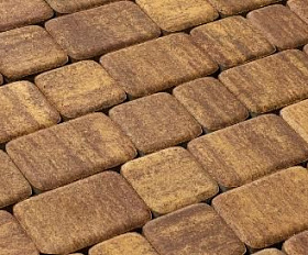 Тротуарная плитка 342 механический завод Классика ColorMix 60мм Каир