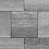 Тротуарные плиты Выбор Квадрум  Б.7.К.8 600х600х80 мм Искусственный камень Шунгит