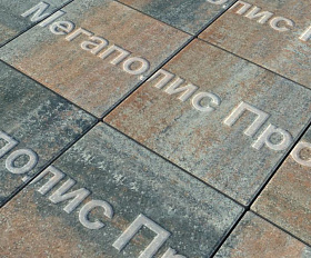 Тротуарные плиты Выбор Квадрат Б.1.К.6 300х300х60 мм Листопад Клен