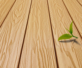 Террасная доска Террапол Смарт 3D Пустотелая с пазом 4000 или 3000х130х22 мм, цвет Дуб Севилья